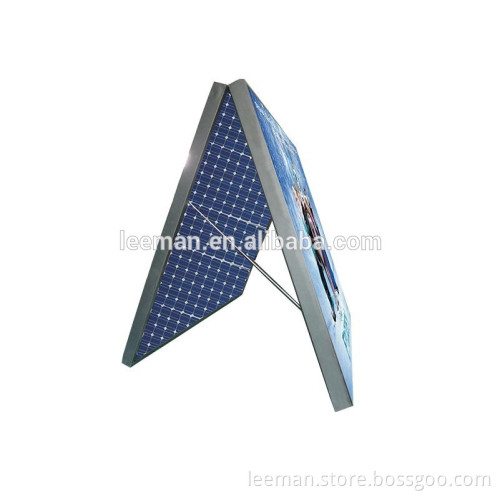 Leeman Group Solar Power LED Display Screen Video Advertising Bill board